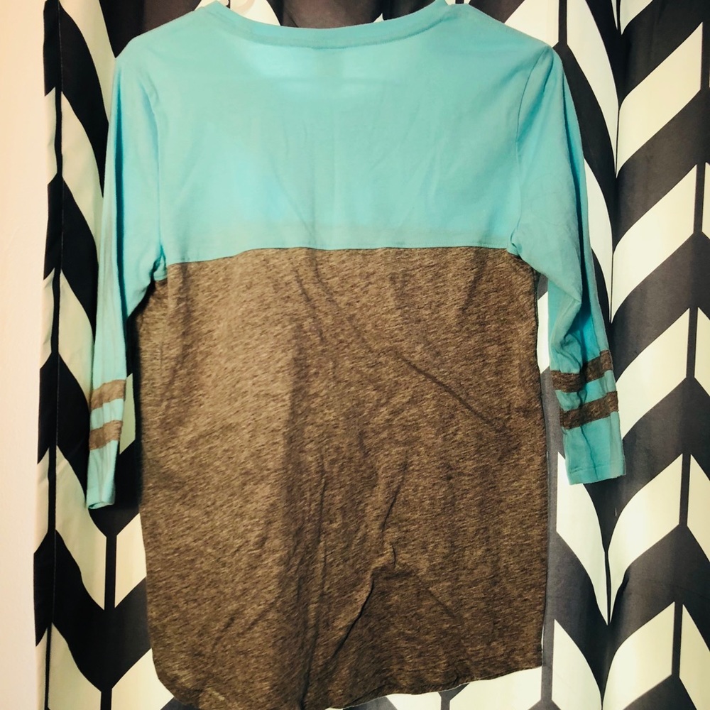 VS pink 1/4 sleeve top